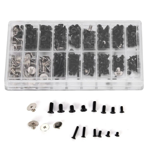 Go-To Computer Screws Kit 360Pcs Alloy Steel Micro Cross Fasteners Set For Laptops And Desktops M2 M2.5 M3 Replacement