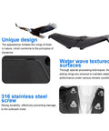 Outboard Motor Hydrofoil Stabilizer For 50 To 300HP Engines Reduces Drag And Improves Boat Stability Marine Hydrofoil Fin Made Of Durable PP Materials - bird-inspired design and textured surface detail.