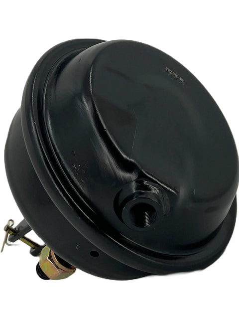 Long Stroke Type 24 Air Brake Chamber With Welded Clevis For Semi Truck And Trailer 2.5 Inch Stroke Service Chamber front view