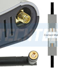 Dual Band 7dBi WiFi Antenna With RPSMA Connector for Router USB Adapter PCI Card IP Camera DJI Phantom Drone FPV UAV