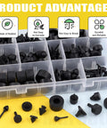 160 Piece Rubber Bumper Stopper Set For Cars With 12 Types Including Quarter Glass Hood Deck Lid Fender Trunk Gas Tank Bumpers