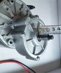 350W Gear Driven Brush Motor For 24V And 36V Systems Beefy Torque DC Permanent Magnet Brushed Motor For DIY Robots Electric Scooters RC Cars And Hobby Projects with tape measure