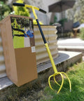 Manual Twist Tiller For Gardening With Seventeen Inch Arc Handle And Ergonomic Grip Garden Claw Cultivator steel tiller by box