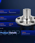 NT510110 Front Wheel Hub Bearing Assembly For Ford Focus 2012 2018 And Ford C-Max 2013 2018 Front Left Right Axle Hub
