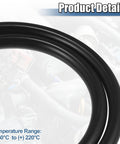 Silicone Vacuum Hose 1m 9mm ID For Turbo Boost, Air Intake, And Auto Vacuum Lines, Durable High Temp Black Tubing For Engine Use