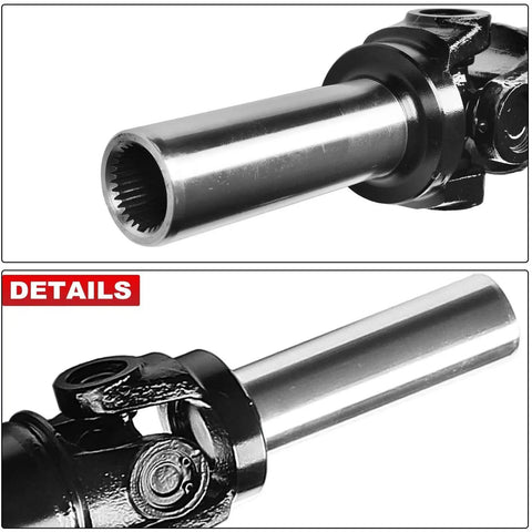 Heavy Duty Rear Drive Shaft Center Support Mount Bracket For Ford F150 2009 To 2014, showing steel structure and connection details.