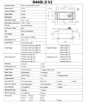Product specifications for Beefy Low-Profile Brushless Digital Metal Gear Steering Servo For 1/10 And 1/12 RC Cars Trucks And Planes.