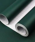 Dark Green Peel And Stick Wallpaper Roll 15.7 Inch By 748 Inch Self Adhesive Removable Vinyl For Renters Easy Cut Mesh Backing
