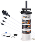 Oil Extractor Pump Kit For Easy Auto Fluid Change And Brake Bleeding Vacuum Fluid Extractor with tubes and hand pump