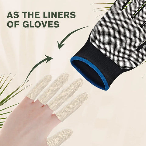 Cotton Finger Cots 20 Pack For Cracked Skin And Eczema Calluses Moisture Wicking Breathable Hand Protection For Men And Women