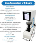Kickass Digital Rockwell Hardness Tester With Slick Touchscreen Display And Pro Level Precision For Steel Plus Heat Treated Metals Easy AC110V Power Straight Shooting Results main parameters and specifications overview