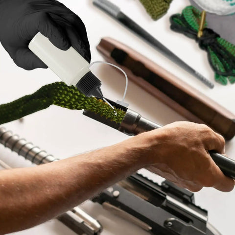 3-In-1 Gun Oil CLP Kit With 16 Oz Mist Spray And 1 Oz Needle Oiler, odorless CLP applied to firearm parts