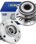 Front Wheel Bearing Hub Assembly Set Of 2 Direct Fit For Audi A3 Quattro TT Q3 And VW Beetle with ABS Replacement Hubs in box