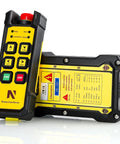 Wireless Crane Remote Control For Hoist And Truck 12V Four Button Industrial Crane Controller With 984 Feet Range And Indicator System