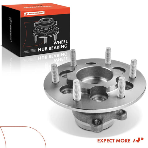 Front Wheel Bearing And Hub Assembly For Six Lug Chevrolet Colorado 2009 2012 And GMC Canyon 2009 2012 RWD Only High Load Roller Bearing