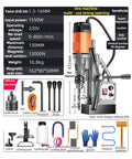 Pro Grade Magnetic Drill Press Variable Speed Bench Drilling Machine Built Like A Tank For Wood And Metal Projects No Sweat Setup DIY Home Shop Essential Gear With Quick Focus Knob For Precision Work Every Single Time, features and specifications overview.