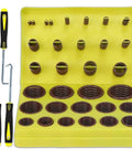 Heavy Duty Fluorocarbon FKM O Ring Kit With 386 Pcs And 30 Sizes 75 Durometer Assortment For Auto Engines Cylinders