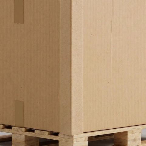 Heavy Duty L Shaped Cardboard Corner Protectors Set Of 20 Pcs Wall Edge Guards for reinforced box corner on pallet