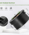 2 Inch To 1.25 Inch Eyepiece Adapter For Telescope with anodized aluminum body, premium thumbscrew, and brass locking system