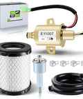 Must Have Fuel Pump And Filter Tune Up Kit For Onan Cummins 4000 4KW Microlite MicroQuiet Generators With parts visible