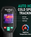 High Resolution 240x240 Thermal Imager With 25 Hz Refresh Rate, Temperature Alarm, Handheld Infrared Camera for fault detection.