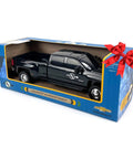Chevrolet Silverado Dually Toy Truck With Trailer Hitch Realistic 1 To 20 Scale Farm Toy For Kids And Collectors in box