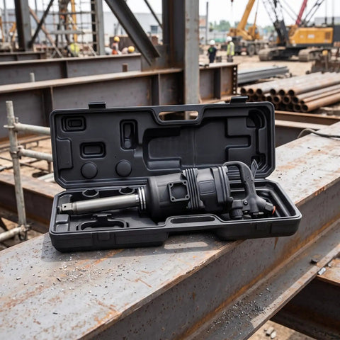 Heavy Duty Pneumatic Impact Wrench With Comfort Grip High Torque Air Ratchet Power Tool For Shop Cats And Garage Pros Looking For A Badass Workhorse That Gets It Done