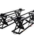 Portable Car Lift 7000 Lbs Heavy Duty Quick Jack With 28 Inch Max Height Locking Levers And Wheels for garage use