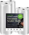 Heavy Duty Commercial Vacuum Sealer Bags Rolls 11 By 20 Inch Three Rolls And 8 By 20 Inch Three Rolls BPA Free Food Saver