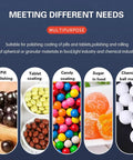 Hella Effective Candy Coating Machine And Chocolate Polisher with diverse applications for pill, tablet, and candy coating.
