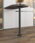 Sturdy Stainless Steel Breakfast Bar Support Leg For Coffee And Dining Tables Heavy Duty Metal Furniture Feet With Screws 6 Cm Diameter