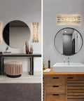 Crystal Wall Sconces Modern Chrome Luxury Indoor Lighting For Living Room Bedroom Bathroom Hallway Doorway Stairway Bedside And Vanity Totally Elegant H Curve Design Glam Crystal Accent