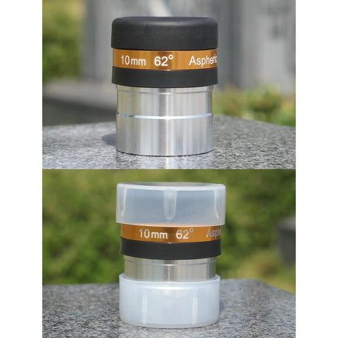 10mm Telescope Eyepiece 1.25 Inch Ultra Wide 62 Degree Field Of View Aspheric Lens with Fully Multi Coated Optics outdoors.