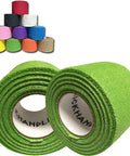 Pro Grade Drumstick Grip Tape Two Pack Premium Cotton Gauze Heavy Duty Sweat Proof Stick Control Wrap For Drummers And Beat Makers Killer Green Finish.