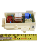 Genuine OEM Noise Filter For Dishwashers Replacement Part EAM60991316 with tape measure for size reference