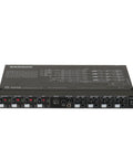 Zone Four Channel Stereo Mixer For Installations With Mic Ducking, Dual CD Line Inputs, Four Zone Outputs