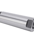 Silver Morse taper reducing sleeve MT4-to-MT2, high-speed steel, precision ground
