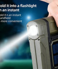 Portable Telescopic Camping Light With Adjustable Stand And Built In Power Supply handheld flashlight mode