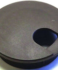 Walnut Brown Desk Grommet With A Two And A Half Inches Opening For Cable Management in home or office environments