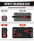 Comparison of drawer organizers showcasing 46 Piece Toolbox Organizer Tray Divider Set For Tool Chests, Drawers And Workbenches.