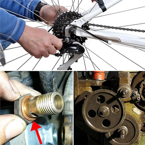 Heavy Duty Flat Copper Washers Kit With Universal O Ring Gasket Set For Auto Repair Including M6 To M14 Sump Plug Oil Seals; bicycle and engine use