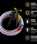 Solid Open Cell Injection Foam Insulation Kit spray gun with flexible hoses for precise application and professional performance.