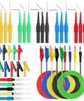 Back Probe Kit 35 Piece Automotive Test Leads Set With Storage Box Five Large Alligator Clips Five Wire Piercing Probes