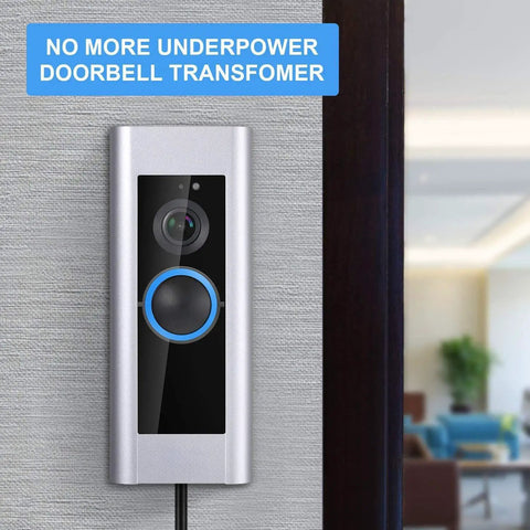 1 Pack 16V 30VA Doorbell Transformer For Ring Wired Video Doorbell UL Listed Safe Power Supply Kit Easy To Install Door Bell Transformer