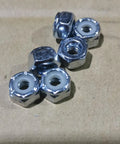 10-24 Inch Insert Lock Nuts Nylocks Stop Nuts Set In 18-8 Stainless Steel For Tough No Fuss Fastening In Electronics Automotive Furniture