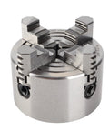 Heavy Duty 4 Jaw Independent Lathe Chuck With 3 Inch Reversible Jaws Manual Machine Shop Workhorse, 80 mm diameter.