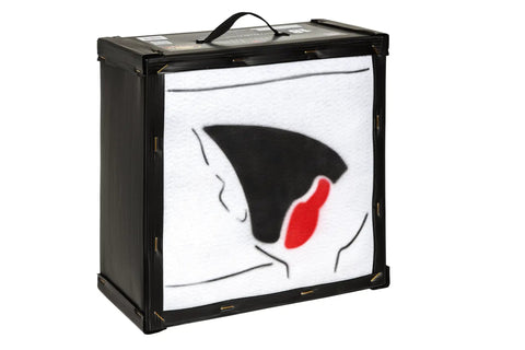 Beefed Up 18 Inch Archery Target With Self Healing Foam Core For High Power Bows Up To 450 FPS And 222 ft lbs, side view