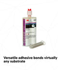Fast Acting Plastic Repair Epoxy Adhesive That Sets In Seconds Two Part Glue For Any Surface Translucent Finish Gap Filling Power DIY Friendly Heavy Duty Bond 200 ML Cartridge Standard with mixing nozzle