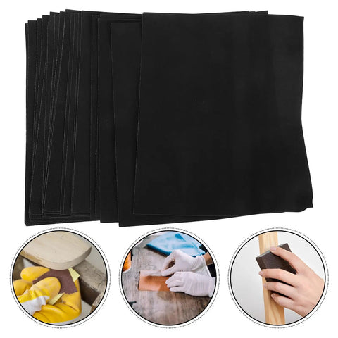 Get This Ultimate 20 Piece Wet Sanding Paper Assortment With Super Fine Grit Sheets For Smooth Results On Any DIY Or Pro Job Without Clogging, featuring black waterproof pads.