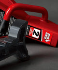 Car jack stands, red steel, 2-ton capacity, pair with Big Red label